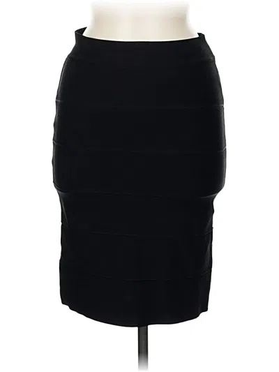 Pre-owned Bcbgmaxazria Formal Skirt In Black