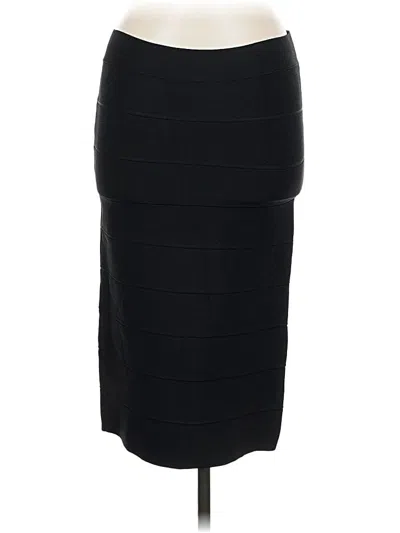 Pre-owned Bcbgmaxazria Formal Skirt In Black