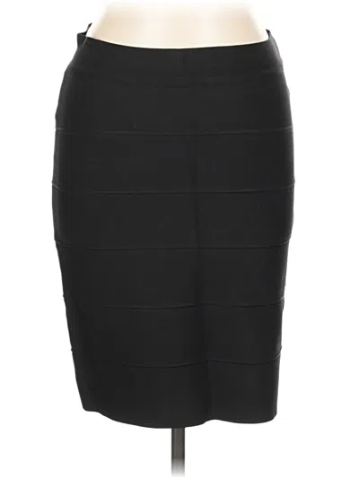 Pre-owned Bcbgmaxazria Formal Skirt In Black