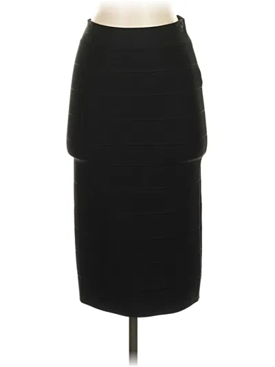 Pre-owned Bcbgmaxazria Formal Skirt In Black