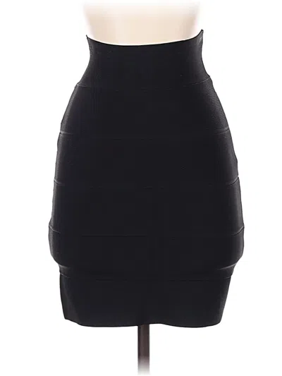 Pre-owned Bcbgmaxazria Formal Skirt In Black