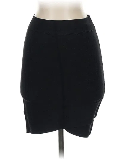 Pre-owned Bcbgmaxazria Formal Skirt In Black