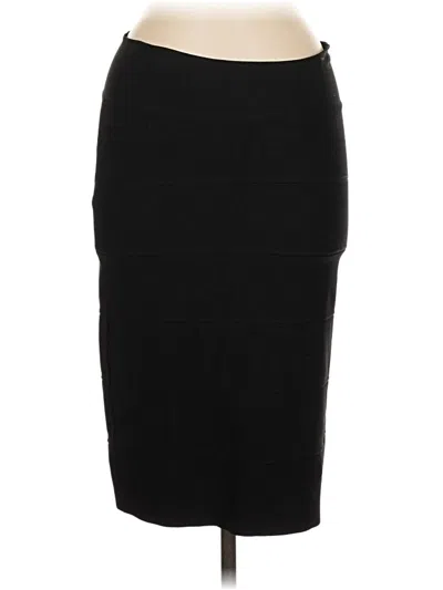 Pre-owned Bcbgmaxazria Formal Skirt In Black