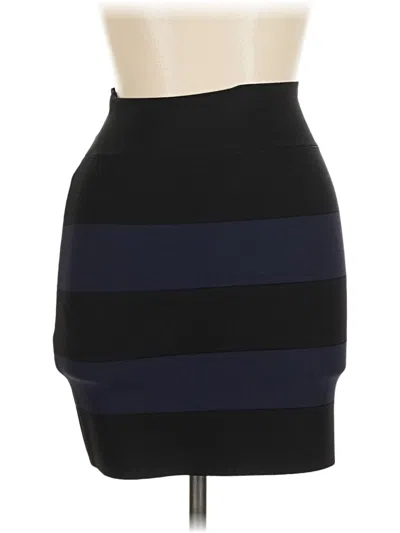 Pre-owned Bcbgmaxazria Formal Skirt In Black