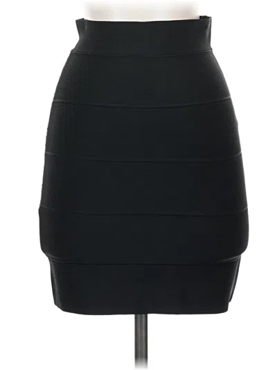 Pre-owned Bcbgmaxazria Formal Skirt In Black