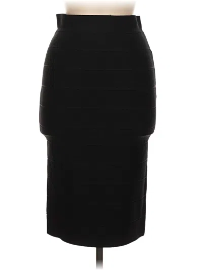 Pre-owned Bcbgmaxazria Formal Skirt In Black
