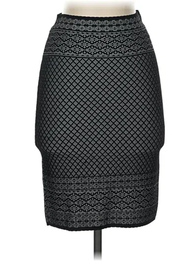 Pre-owned Bcbgmaxazria Formal Skirt In Black