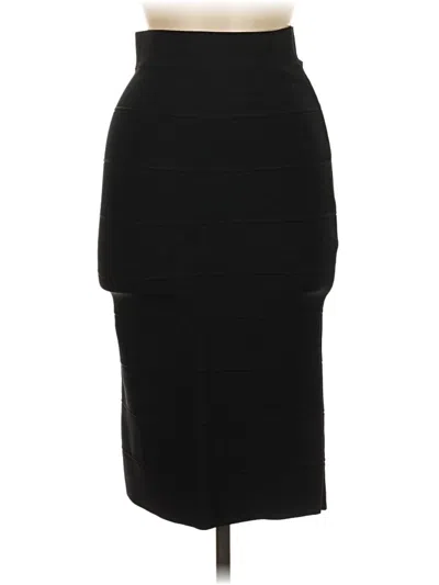 Pre-owned Bcbgmaxazria Formal Skirt In Black