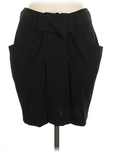 Pre-owned Bcbgmaxazria Formal Skirt In Black