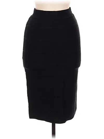 Pre-owned Bcbgmaxazria Formal Skirt In Black