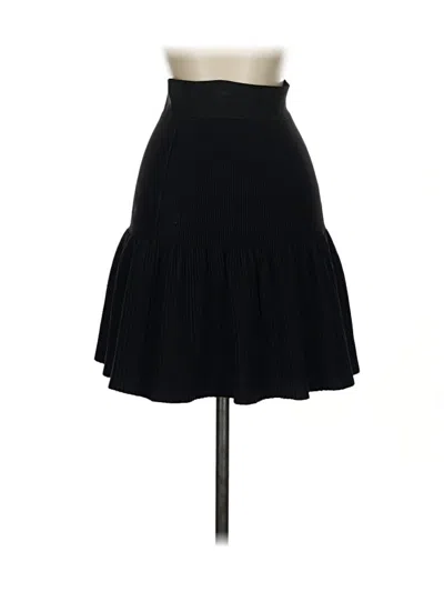 Pre-owned Bcbgmaxazria Formal Skirt In Black
