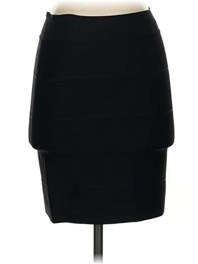 Pre-owned Bcbgmaxazria Formal Skirt In Black