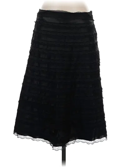 Pre-owned Bcbgmaxazria Formal Skirt In Black