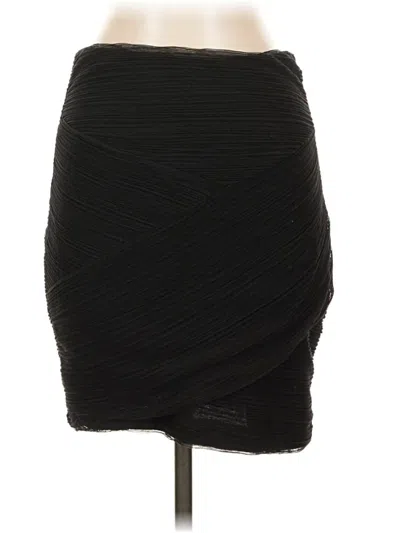 Pre-owned Bcbgmaxazria Formal Skirt In Black