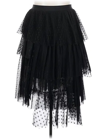 Pre-owned Bcbgmaxazria Formal Skirt In Black