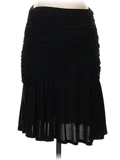 Pre-owned Bcbgmaxazria Formal Skirt In Black