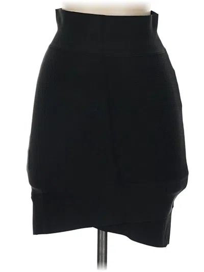 Pre-owned Bcbgmaxazria Formal Skirt In Black