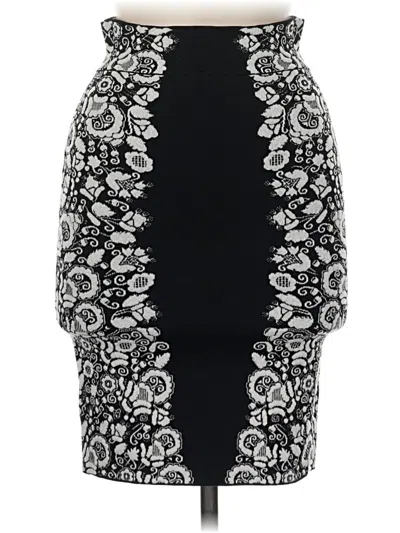 Pre-owned Bcbgmaxazria Formal Skirt In Black