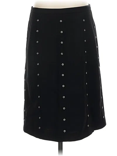 Pre-owned Bcbgmaxazria Formal Skirt In Black