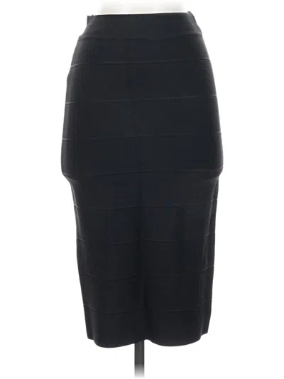Pre-owned Bcbgmaxazria Formal Skirt In Black