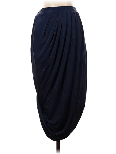 Pre-owned Bcbgmaxazria Formal Skirt In Blue