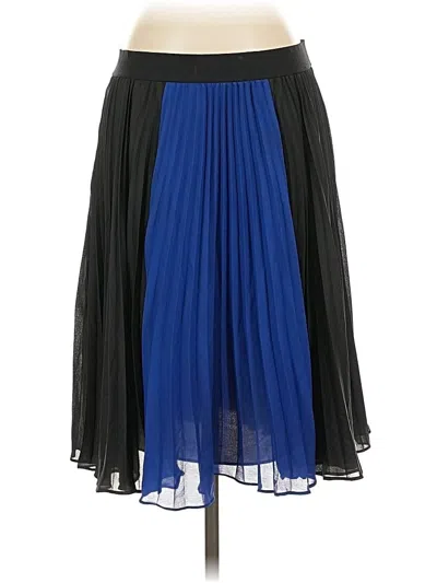 Pre-owned Bcbgmaxazria Formal Skirt In Blue