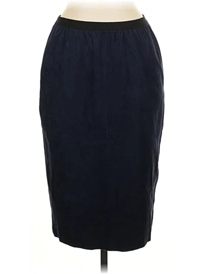 Pre-owned Bcbgmaxazria Formal Skirt In Blue
