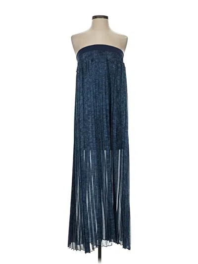 Pre-owned Bcbgmaxazria Formal Skirt In Blue