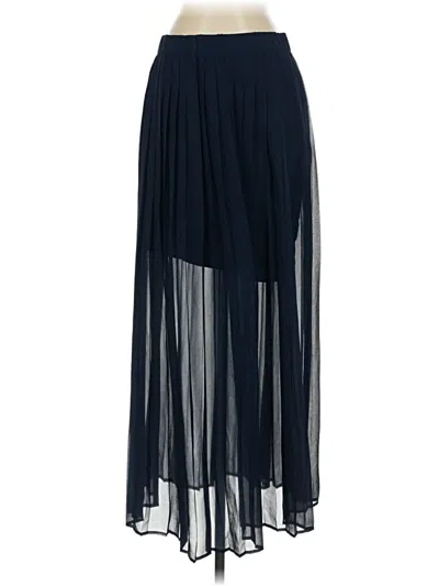 Pre-owned Bcbgmaxazria Formal Skirt In Blue