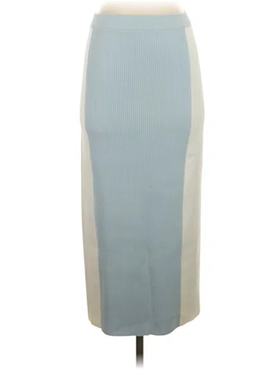 Pre-owned Bcbgmaxazria Formal Skirt In Blue