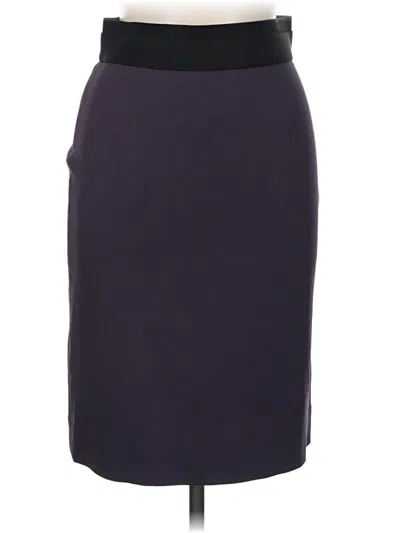 Pre-owned Bcbgmaxazria Formal Skirt In Blue