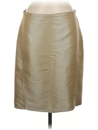 Pre-owned Bcbgmaxazria Formal Skirt In Brown
