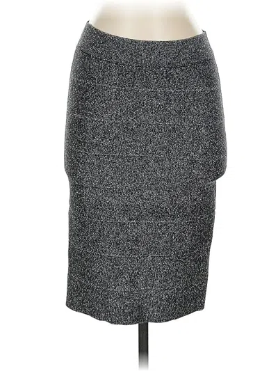 Pre-owned Bcbgmaxazria Formal Skirt In Gray