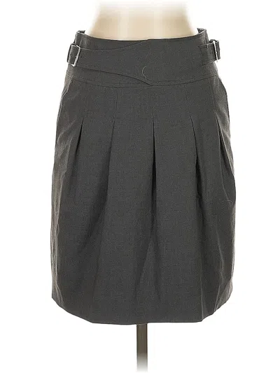 Pre-owned Bcbgmaxazria Formal Skirt In Gray
