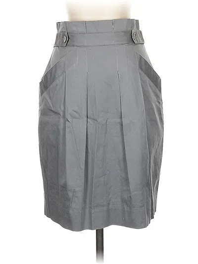 Pre-owned Bcbgmaxazria Formal Skirt In Gray