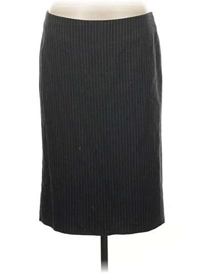 Pre-owned Bcbgmaxazria Formal Skirt In Gray