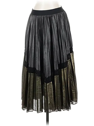Pre-owned Bcbgmaxazria Formal Skirt In Gray