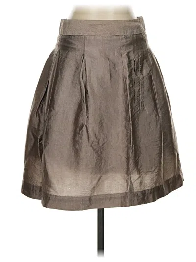 Pre-owned Bcbgmaxazria Formal Skirt In Gray