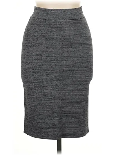 Pre-owned Bcbgmaxazria Formal Skirt In Gray