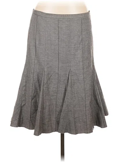 Pre-owned Bcbgmaxazria Formal Skirt In Gray