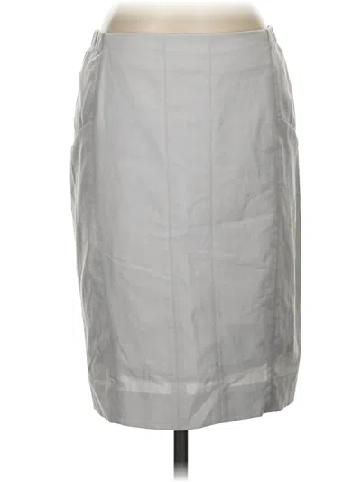 Pre-owned Bcbgmaxazria Formal Skirt In Gray