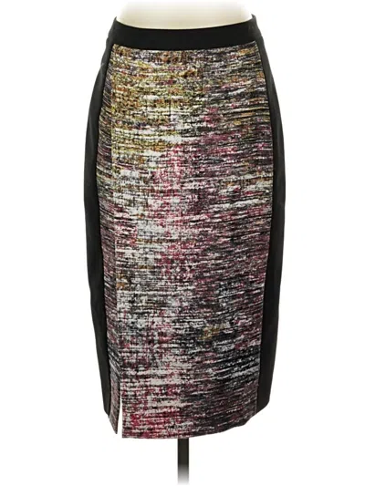 Pre-owned Bcbgmaxazria Formal Skirt In Gray