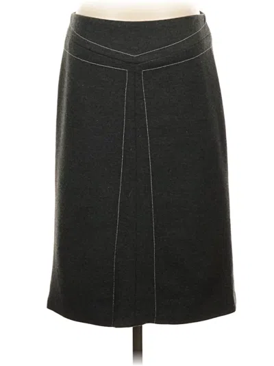 Pre-owned Bcbgmaxazria Formal Skirt In Gray