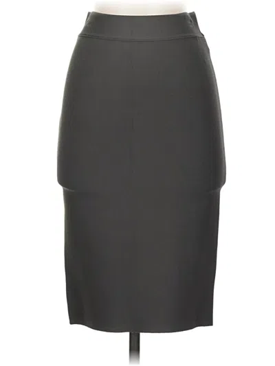 Pre-owned Bcbgmaxazria Formal Skirt In Gray