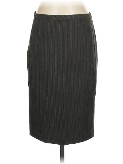 Pre-owned Bcbgmaxazria Formal Skirt In Gray