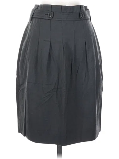 Pre-owned Bcbgmaxazria Formal Skirt In Gray