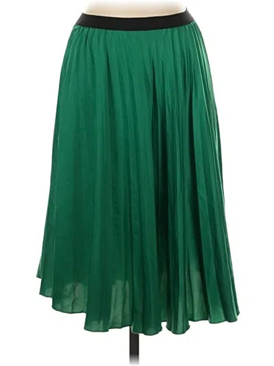 Pre-owned Bcbgmaxazria Formal Skirt In Green