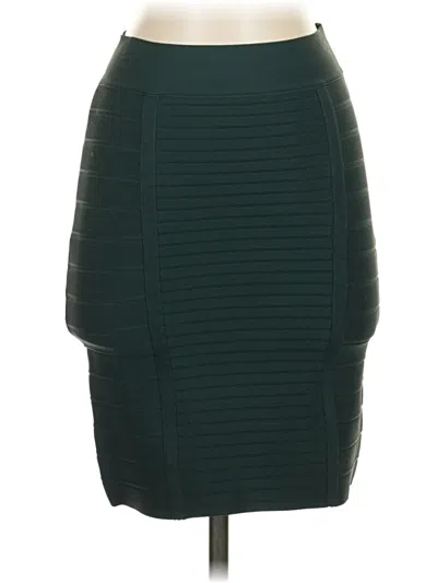 Pre-owned Bcbgmaxazria Formal Skirt In Green