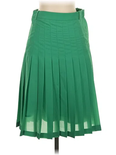 Pre-owned Bcbgmaxazria Formal Skirt In Green