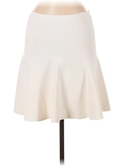Pre-owned Bcbgmaxazria Formal Skirt In Ivory